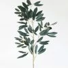 Afloral Artificial Plants Fake Olive Branch - 35"