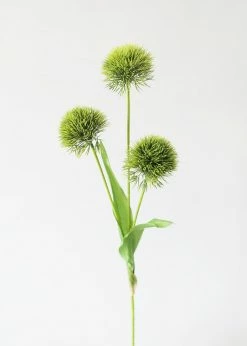 Afloral Artificial Allium Ball Flowers - 26"