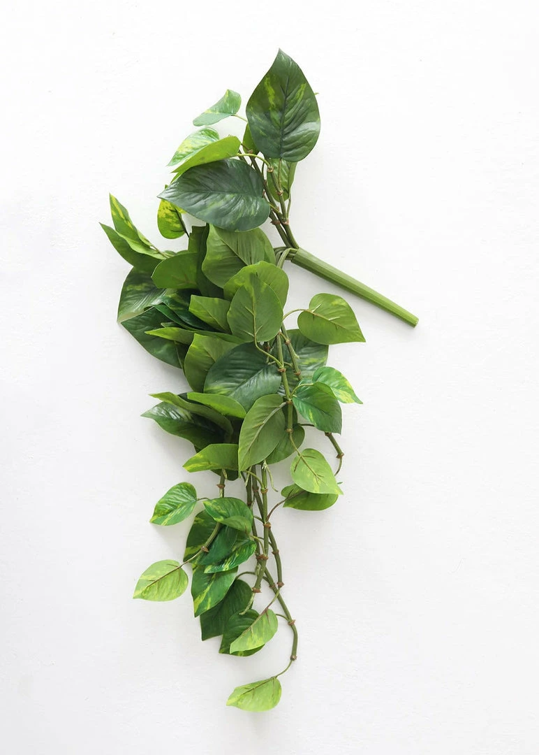 Afloral Real Touch Hanging Pothos Fake Plant - 22"