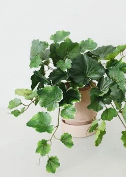 Afloral UV Protected Artificial Geranium Leaves Plant - 21