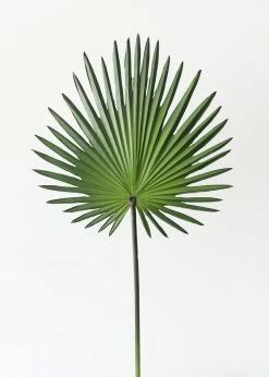 Afloral Artificial Fan Palm Leaf - 30" Artificial Plants