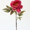 Afloral Artificial Flowers Fuchsia Artificial Peony Flower - 22"