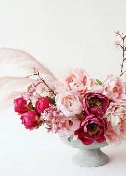 Afloral Fake Pampas Grass In Pink - 49