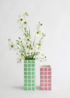 Afloral Artificial Flowers White Artificial Cosmos Flowers - 37