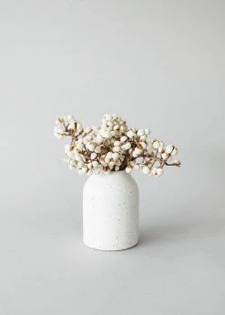 Afloral Vases White Speckled Flynn Vase - 3.75"