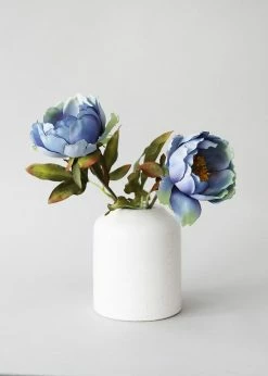 Afloral Vases Speckled White Cylinder Vase - 5.75"