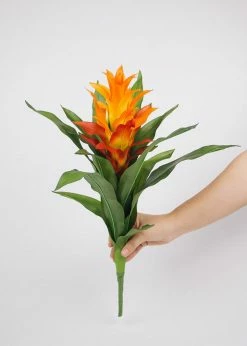 Afloral Artificial Indoor/Outdoor Bromeliad Plant - 21"