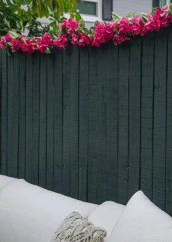 Afloral Silk Bougainvillea Garland In Deep Pink - 72