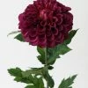 Afloral Plum Purple Fake Dahlia Flower - 29"