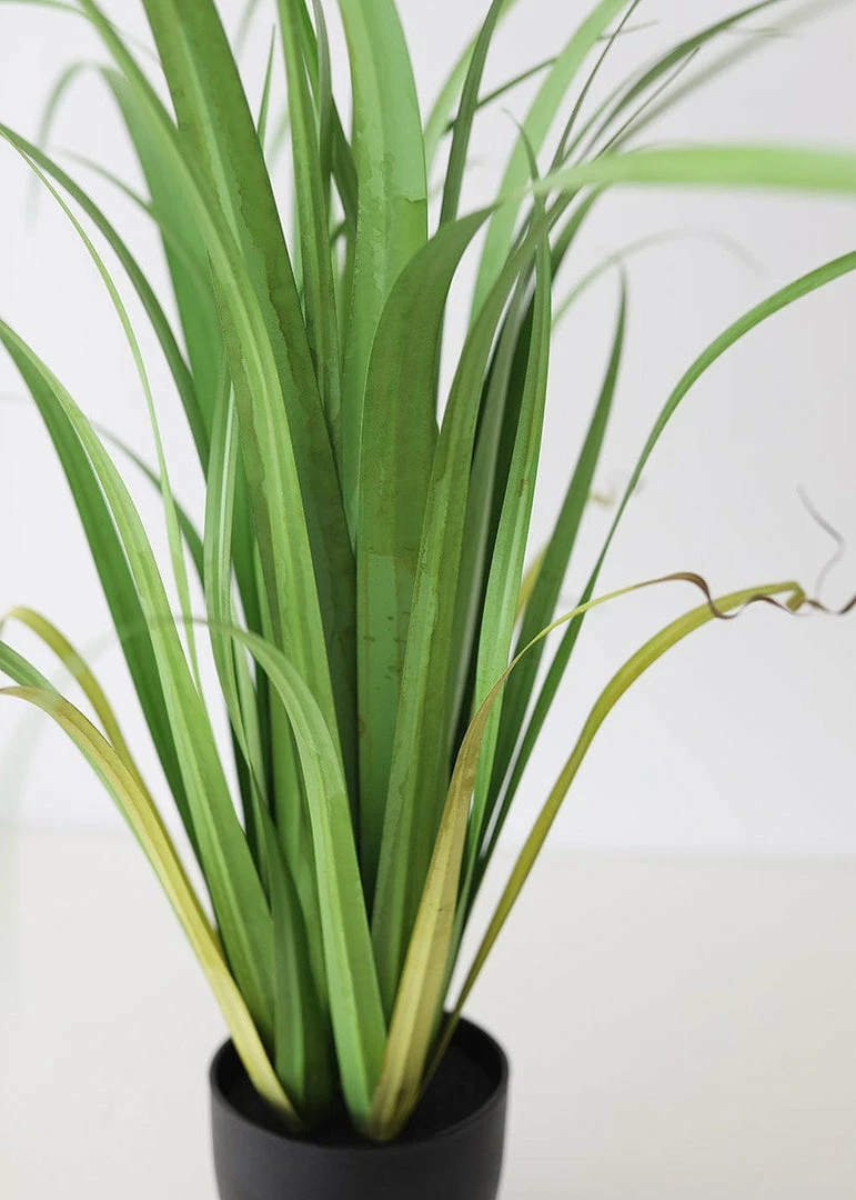 Afloral Fake Reed Grass Plant In Pot - 33"