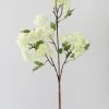 Afloral Cream Artificial Bouvardia Flower Branch - 32" Artificial Flowers