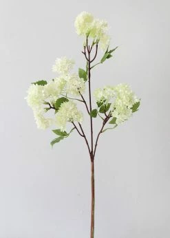 Afloral Cream Artificial Bouvardia Flower Branch - 32" Artificial Flowers