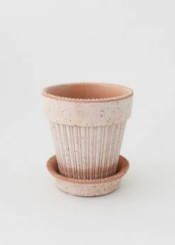 Afloral.com Vases Bergs Simona Scalloped Pot With Drainage - 6"