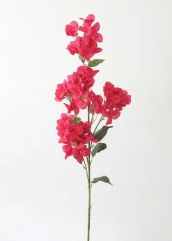 Afloral Pink Bougainvillea Flower Fake Branch - 44"