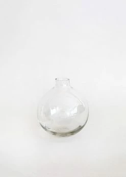Afloral Vases Round Glass Bud Vase - 5.75"
