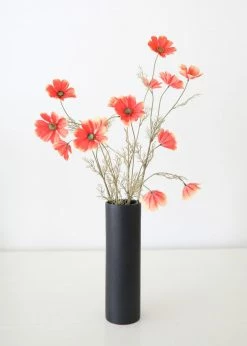 Afloral Coral Sunset Artificial Cosmos Wildflowers - 30