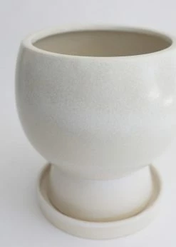 Afloral Vases Ceramic Pot With Saucer And Drainage - 11