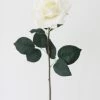 Afloral Cream Real Touch Rose Fake Flower - 20.5"