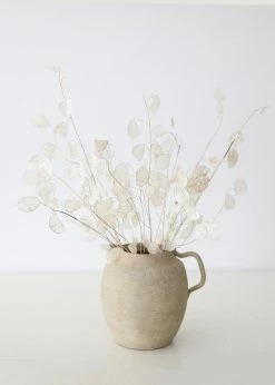 Afloral Dried Flowers Natural Coastal Dried Lunaria Flowers - 24-34