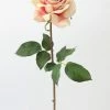Afloral Dusty Pink Mauve Real Touch Dutchess Rose - 20" Artificial Flowers
