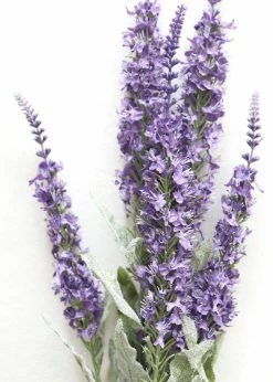 Afloral Artificial Flowers Fake Summer Lilac Buddleia Flower Bush - 28"