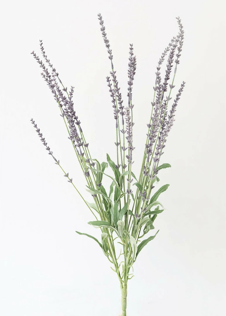 Afloral Artificial Wildflower Lavender Bush - 23" Artificial Flowers