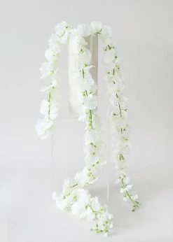 Afloral Artificial Wisteria 3-Strung Hanging Garland - 28-44