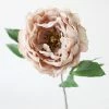 Afloral Silk Peony In Taupe Mauve - 18" Artificial Flowers