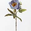 Afloral Silk Peony In Antique Blue - 22"