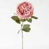 Afloral Artificial Flowers Silk English Cabbage Rose In Mauve - 25"