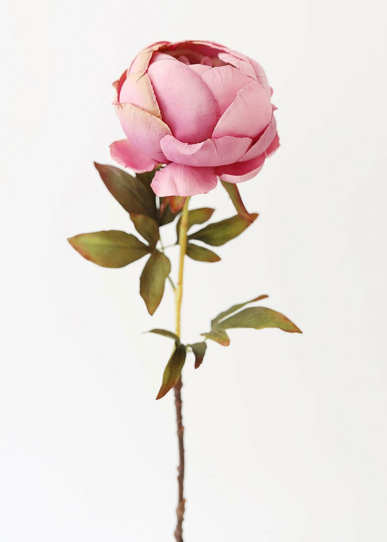 Afloral Mauve Artificial Peony Flower - 24" Artificial Flowers