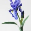 Afloral Artificial Bearded Iris In Violet Blue - 32" Artificial Flowers