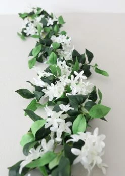 Afloral Artificial Jasmine Tropical Flowers Garland - 50"