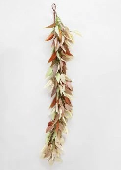 Afloral Artificial Fall Eucalyptus Leaf Garland - 48"
