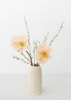 Afloral Artificial Flowers Artificial Pussy Willow Branch - 31