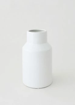 Afloral Everyday Flower Vase In White - 9