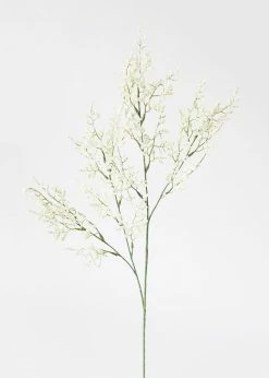 Afloral Artificial Flowers Faux Caspia Flower In White - 29"