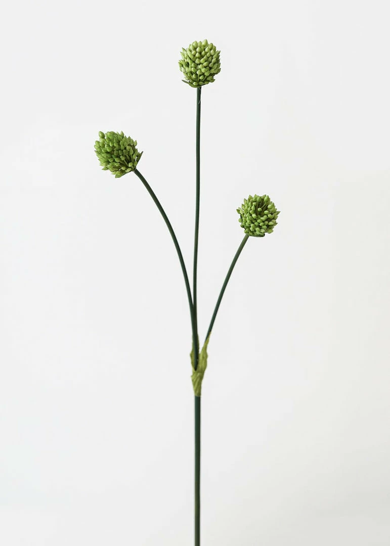 Afloral Fake Wildflower Alliums - 27"
