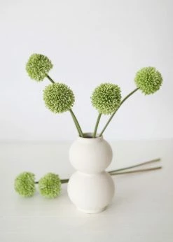Afloral Artificial Flowers Faux Plastic Allium Flower - 21"