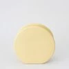 Afloral Matte Yellow Ceramic Circle Vase - 5.5"