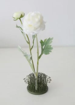 Afloral Round Hairpin Flower Frog Holder - 3.5