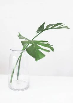 Afloral Artificial Plants Real Touch Monstera Leaf - 29"