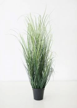 Afloral Artificial Plants Indoor/Outdoor Grass Artificial Potted Plant - 39"