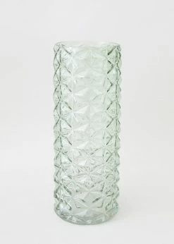 Afloral Diamond Cut Vase - 12" Vases