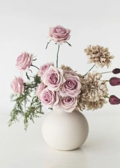 Afloral Smoky Lavender Fake Rose - 21.5