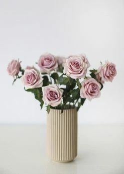 Afloral Smoky Lavender Fake Rose - 21.5