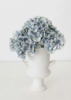 Afloral Blue Grey Fake Hydrangea Flower - 20.5