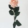 Afloral Artificial Flowers Real Touch Rose In Light Pink - 20"