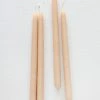 Afloral Pack Of 4 Ivory Hand-Dipped Taper Candles - 12"