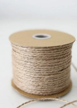 Afloral Tools & Accents Natural Burlap Jute Rope Twine - 100 Yds